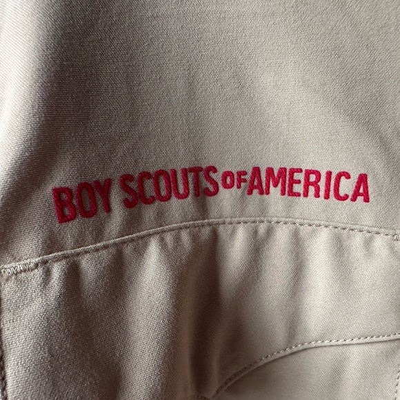 NWT Boy Scouts of America Long Sleeve Uniform Shirt Size S - Picture 5 of 14